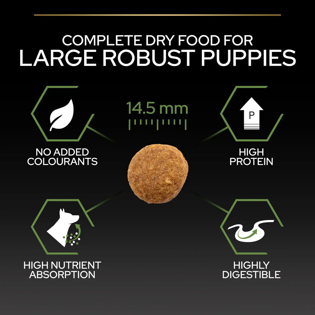 PURINA® PRO PLAN® Large Robust Puppy with OPTISTART® Rich in Chicken Dry Food
