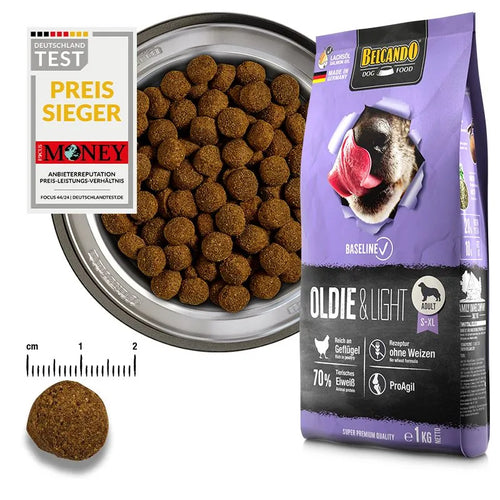 Belcando Baseline Oldie & Light Adult Dogs 1kg