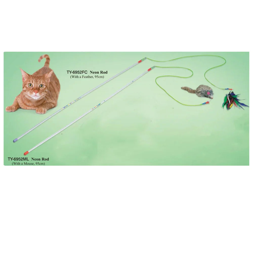 Toy - Hook with Feather m. TY-6952FC