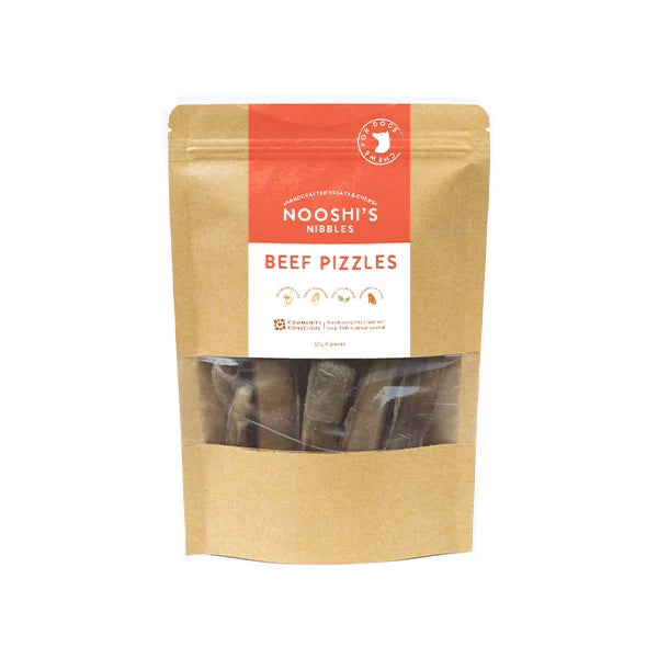 Nooshi's Nibbles Beef Pizzles 6 pieces