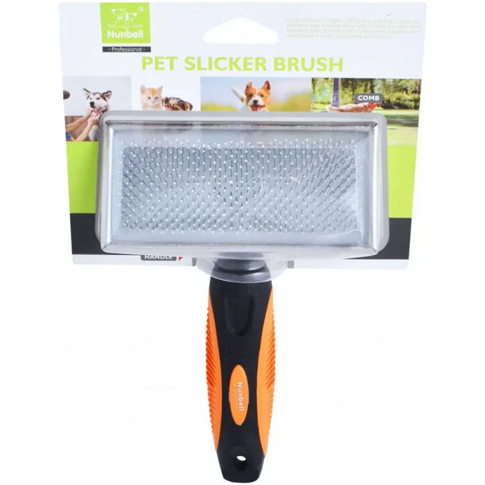فرشاة Nunbell Pet Slicker متوسطة الحجم