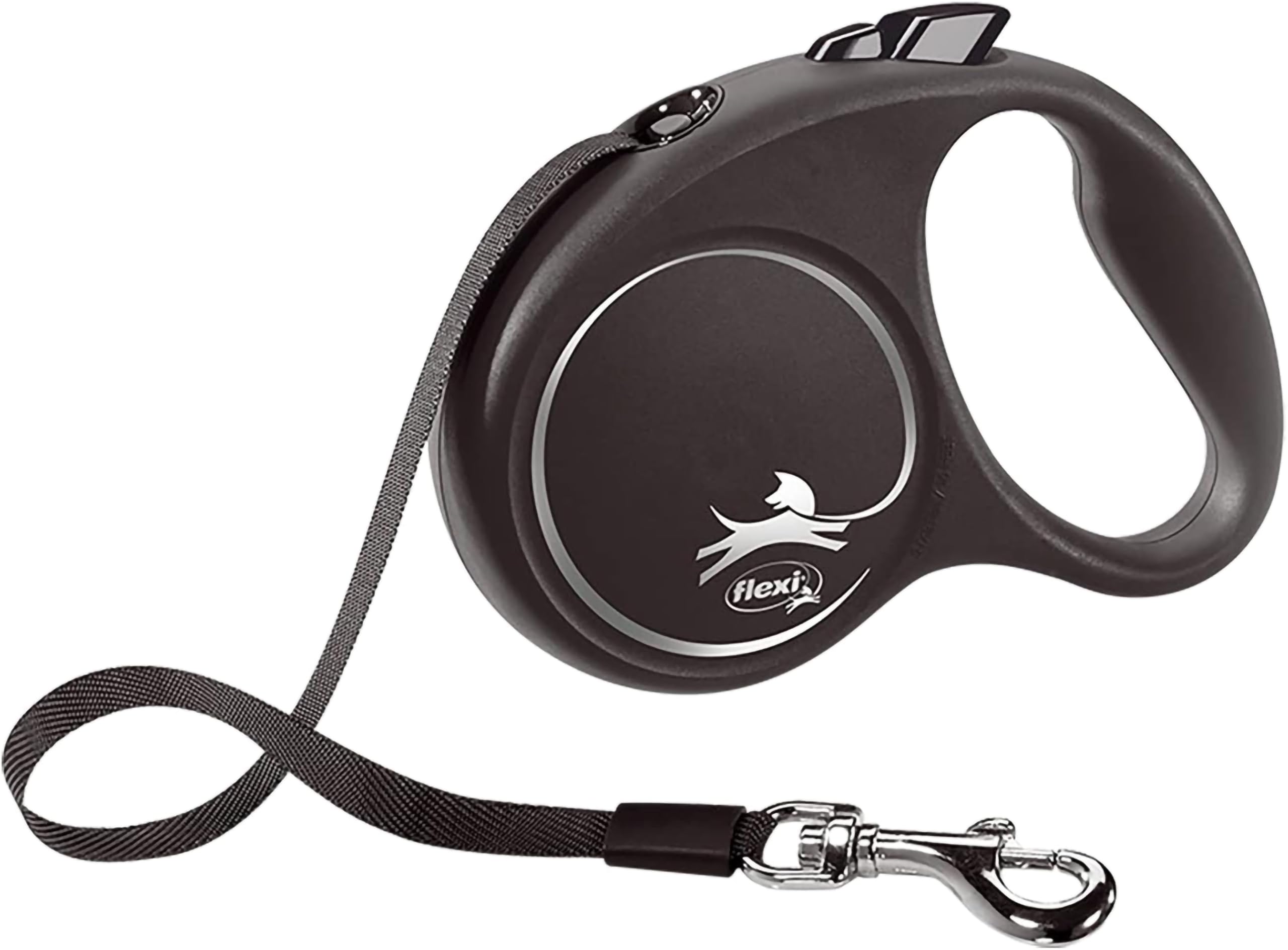 Flexi black design Large 5 m