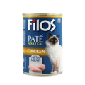 Filos Pate with Chicken- wet cat food 400g