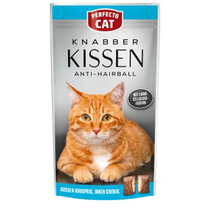 Perfecto Cat Feine Knabber Kissen Anti Hairball 50g