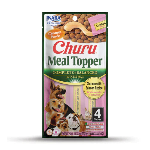 CHURU MEAL TOPPER Chicken with Salmon Recipe (tubes)