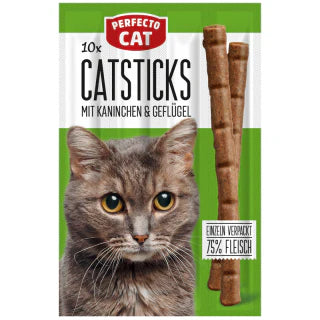 Perfecto Cat 10er Cat Sticks Rabbit & Poultry 50g