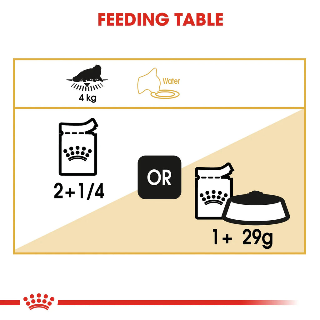 Royal Canin Persian Adult (85 gm\Pouch) - Wet food for adult Persian cat - over 12 months