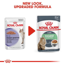 Royal Canin Digest Sensitive in Gravy (85 gm\pouch) - Wet food for Adult cats - helps support healthy digestion