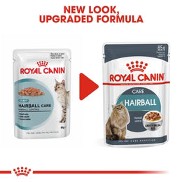 Royal Canin Hairball care (85gm\ Pouch) - Wet food for adult cats - Helps reduce hairball formation