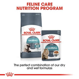 Royal Canin Hairball care (85gm\ Pouch) - Wet food for adult cats - Helps reduce hairball formation