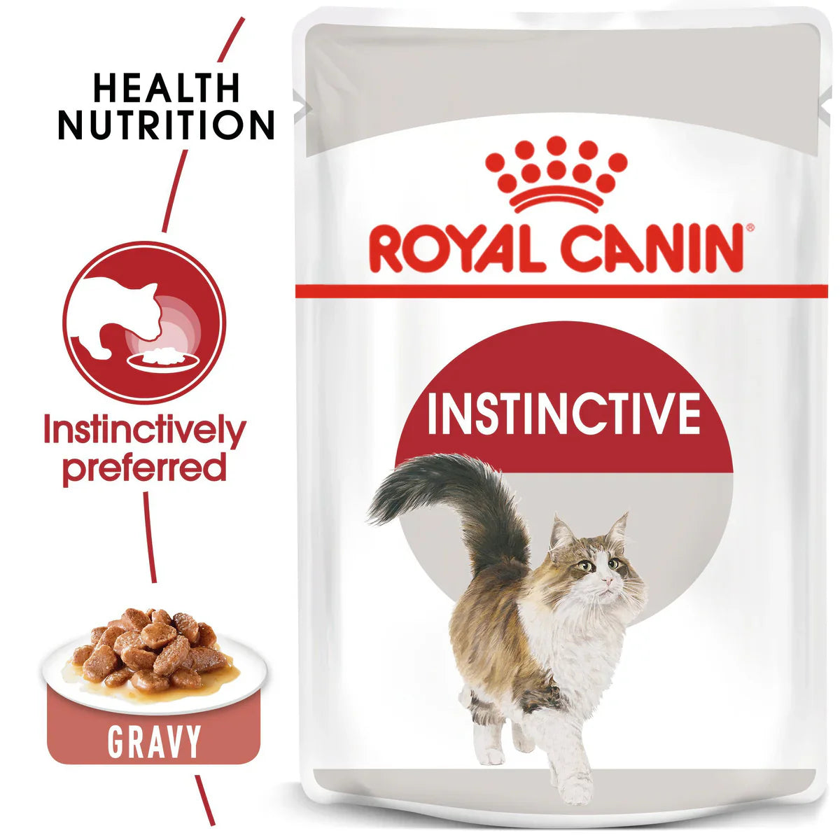 Royal Canin Instinctive in Loaf (85gm\ Pouch) - Wet food for adult cat