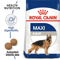Royal Canin Maxi Adult - Dry food for large dogs from 26 to 44 KG. From 15 months to 5 years old