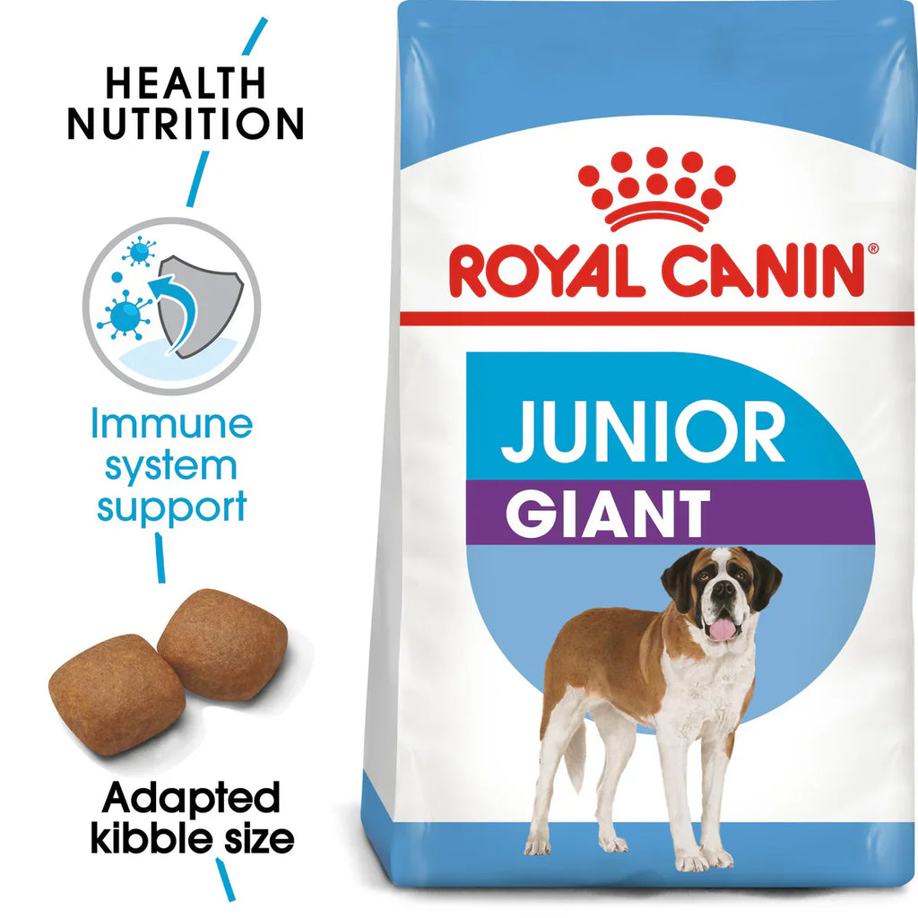 Royal Canin Giant Junior - Dry food for giant dogs - Adults weight from 45 KG and over - from 8 months to 18\24 months