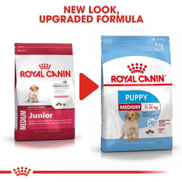 Royal Canin Medium Puppy - Dry food for medium dogs - adult weight from 11 to 25 KG. from 2 to 12 months