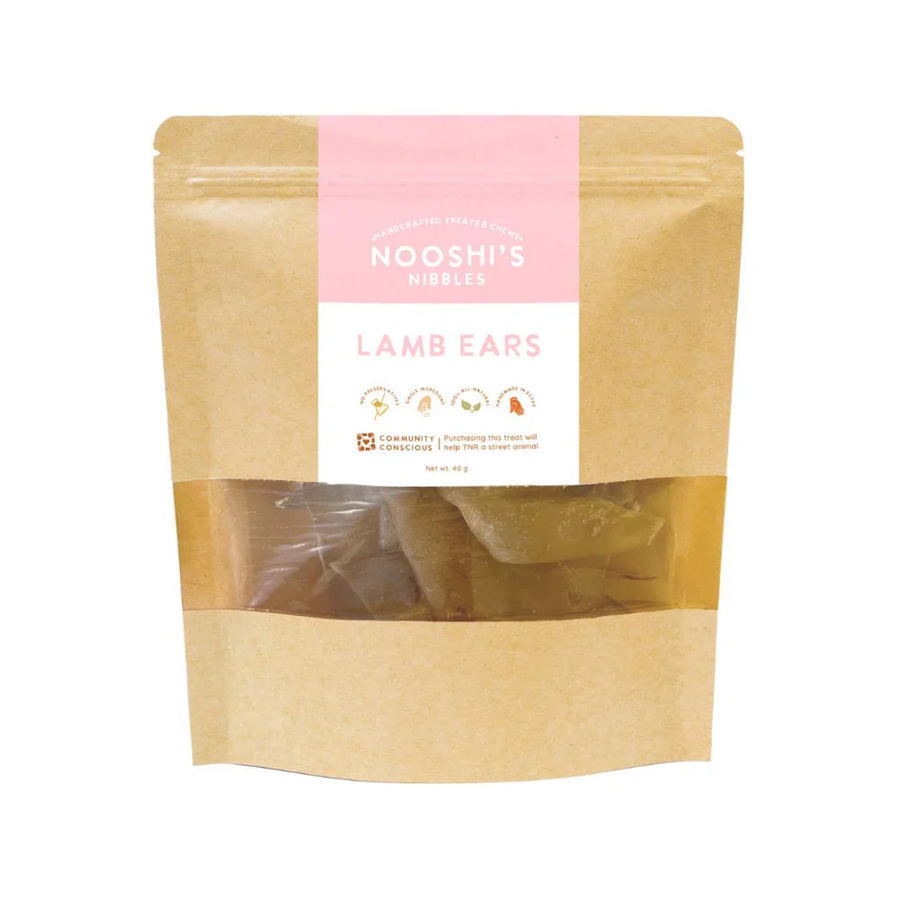 Nooshi's Nibbles Lamb Ears 40GM