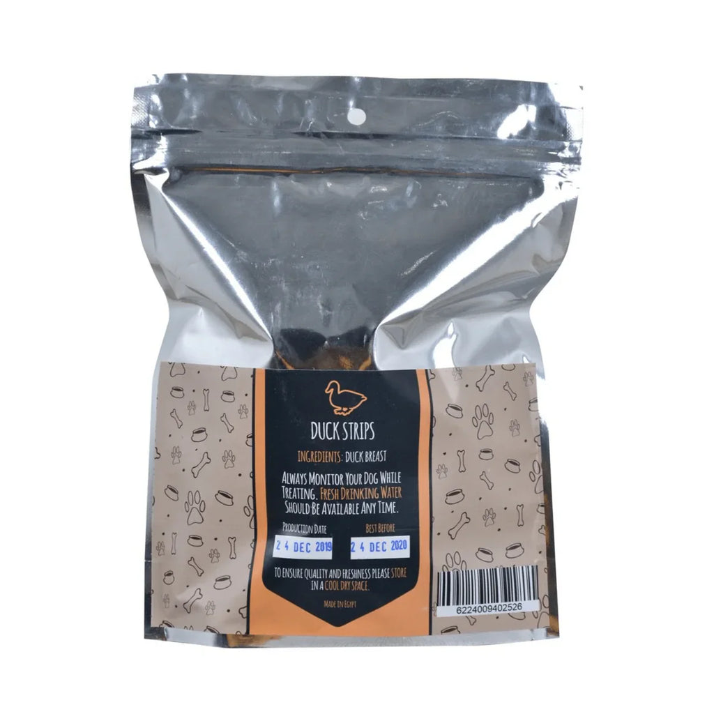 Three Snouts-Duck Strips 75g