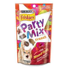 Purina Friskies Party Mix Cat Treats Mixed Grill 60g
